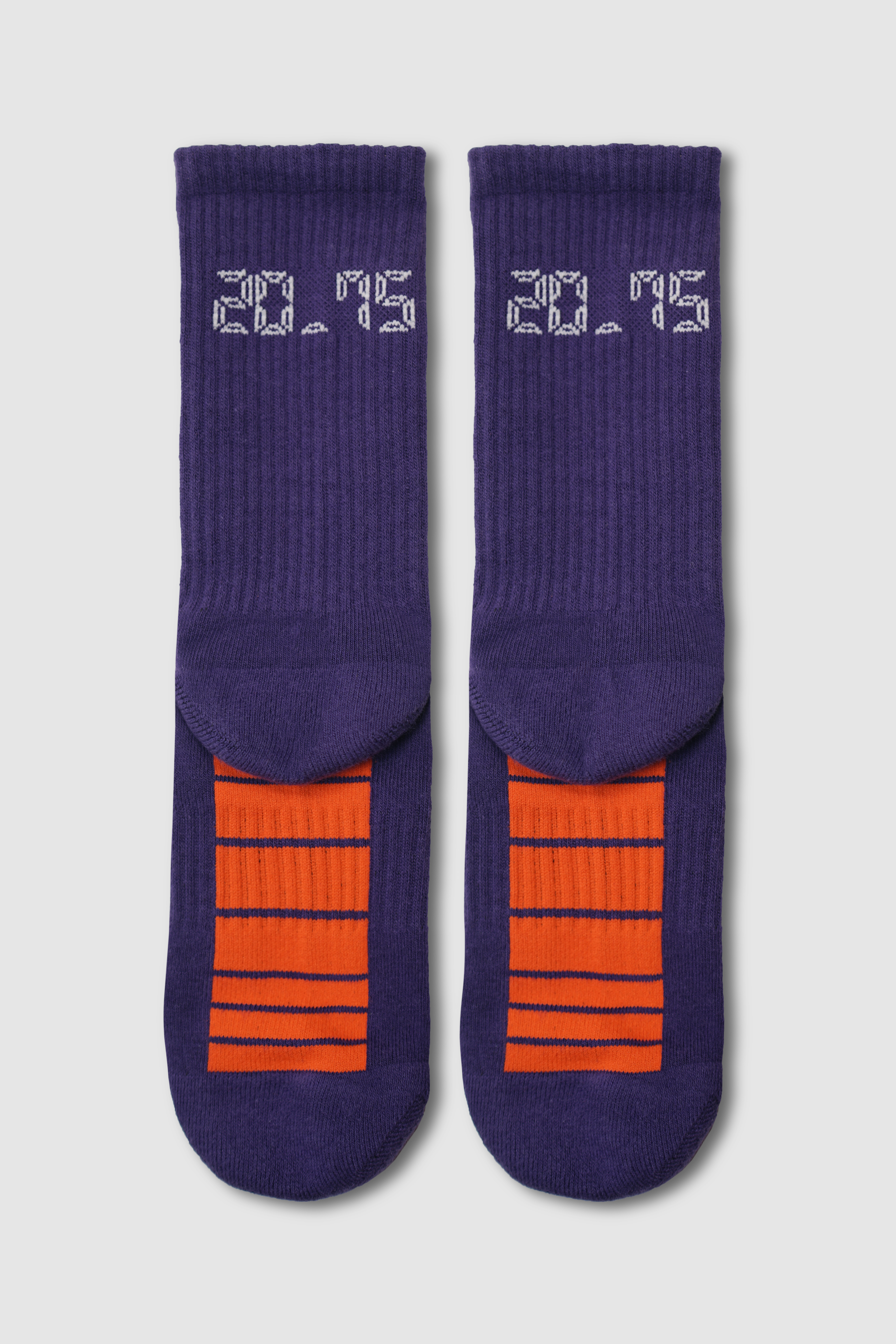 【 JUST ANTARCTICA 20.75】紫色提花襪