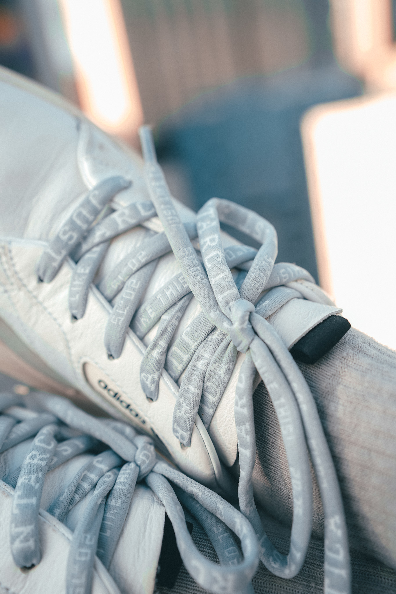 【 JUST ANTARCTICA 20.75】粉藍色鞋帶