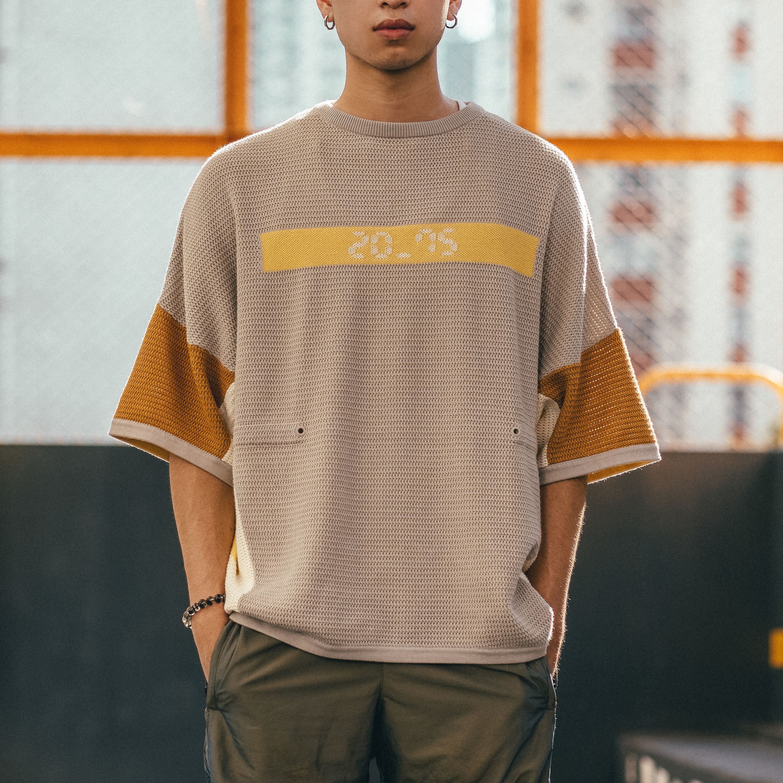 【 JUST ANTARCTICA 20.75】 沙色針織衫