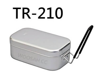 瑞典Trangia 500210 500310 MESS TIN 煮飯神器VS便當盒(小)