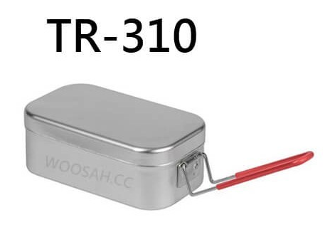 瑞典Trangia 500210 500310 MESS TIN 煮飯神器VS便當盒(小)