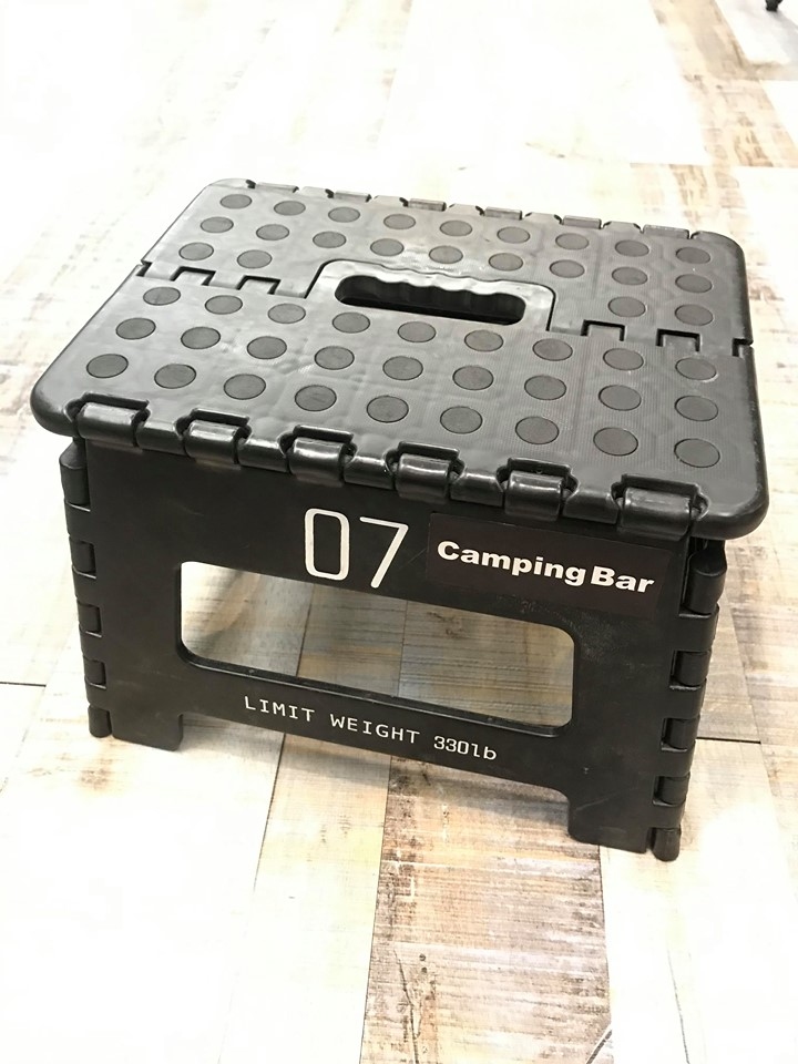Camping Bar風格選物｜工業風折凳（買一送一）22cm高小椅