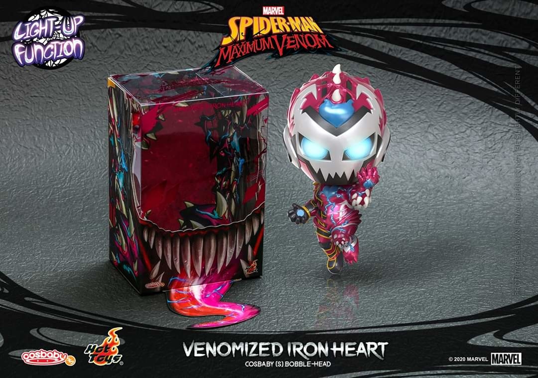 Hot Toys Venomized Iron Heart Cosbaby COSB764