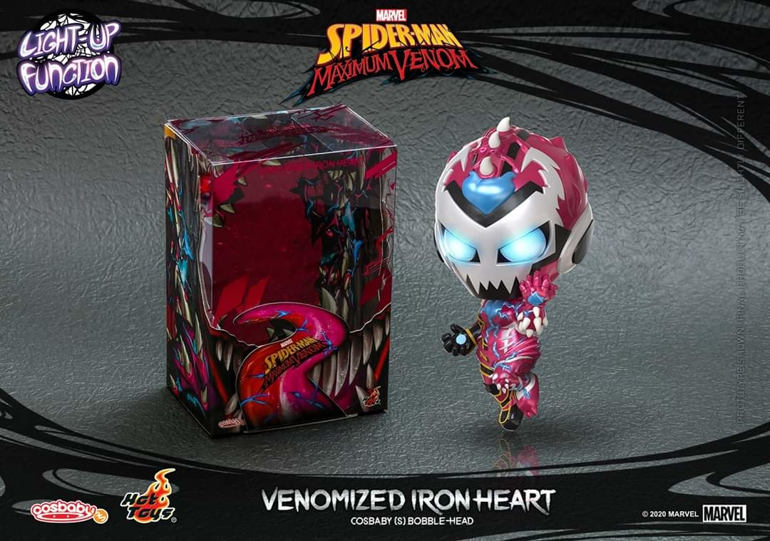 Hot Toys Venomized Iron Heart Cosbaby COSB764