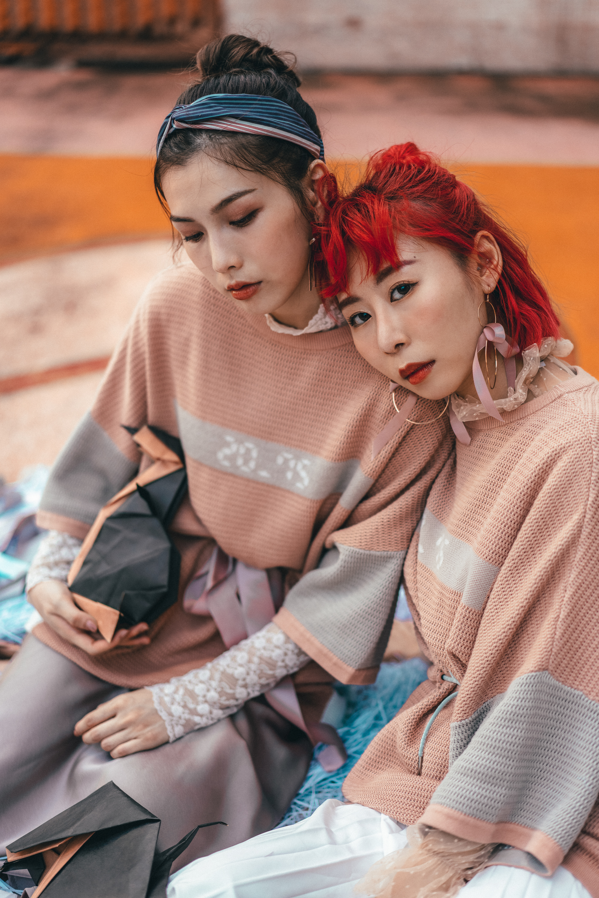 【 JUST ANTARCTICA 20.75】 粉色針織衫