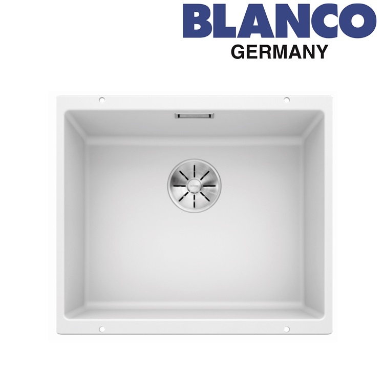 Blanco "Subline 500-U" 523436 Undermount Granite composite kitchen sink with Waste Kit (White)