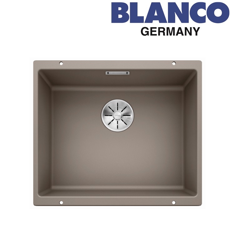 Blanco "Subline 500-U" 523439 Undermount Granite composite kitchen sink with Waste Kit (Tartufo)