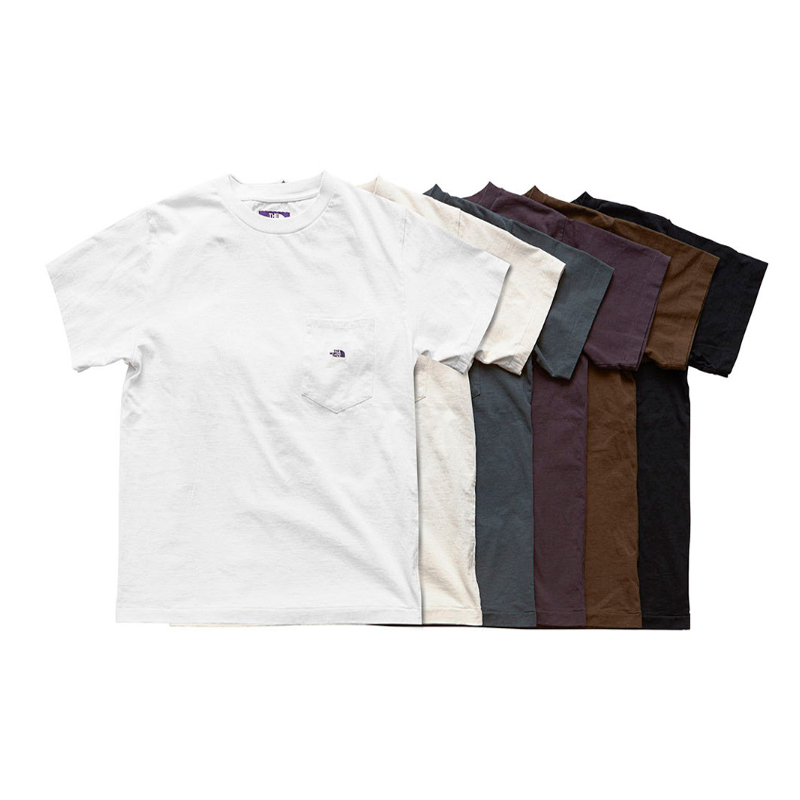 **特價商品售出不退換**紫標 THE NORTH FACE 7oz H/S Pocket Tee 口袋 刺繡 短袖 短T【NT3059N】