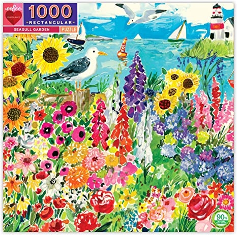 【EEBOO】海鷗花園 1000片拼圖