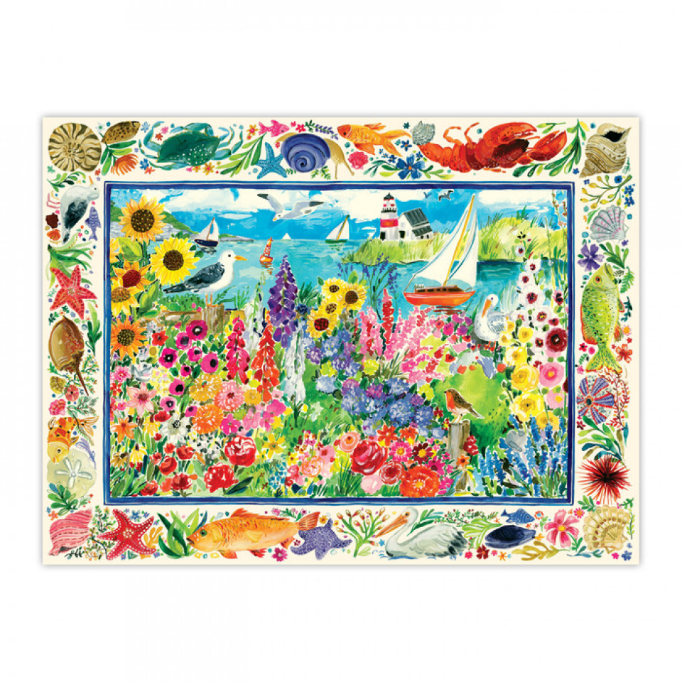 【EEBOO】海鷗花園 1000片拼圖