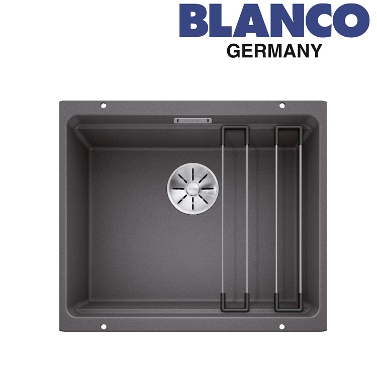 Blanco "Etagon 500-U" 522228 Undermount Granite composite kitchen sink with Waste Kit (Rock grey)
