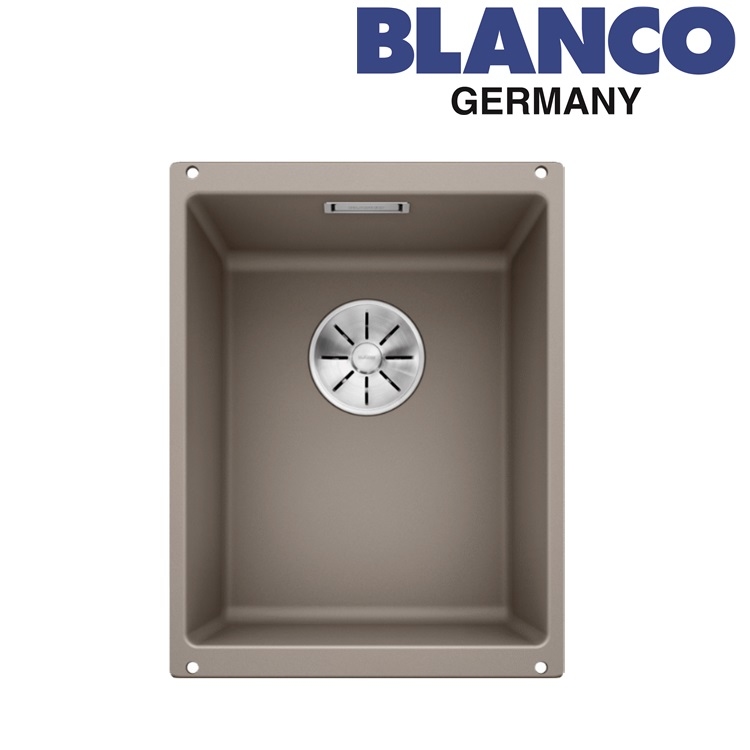 Blanco "Subline 320-U" 523414 Undermount Granite composite kitchen sink with Waste Kit (Tartufo)