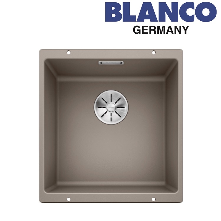 Blanco "Subline 400-U" 523429 Undermount Granite composite kitchen sink with Waste Kit (Tartufo) Made In Germany