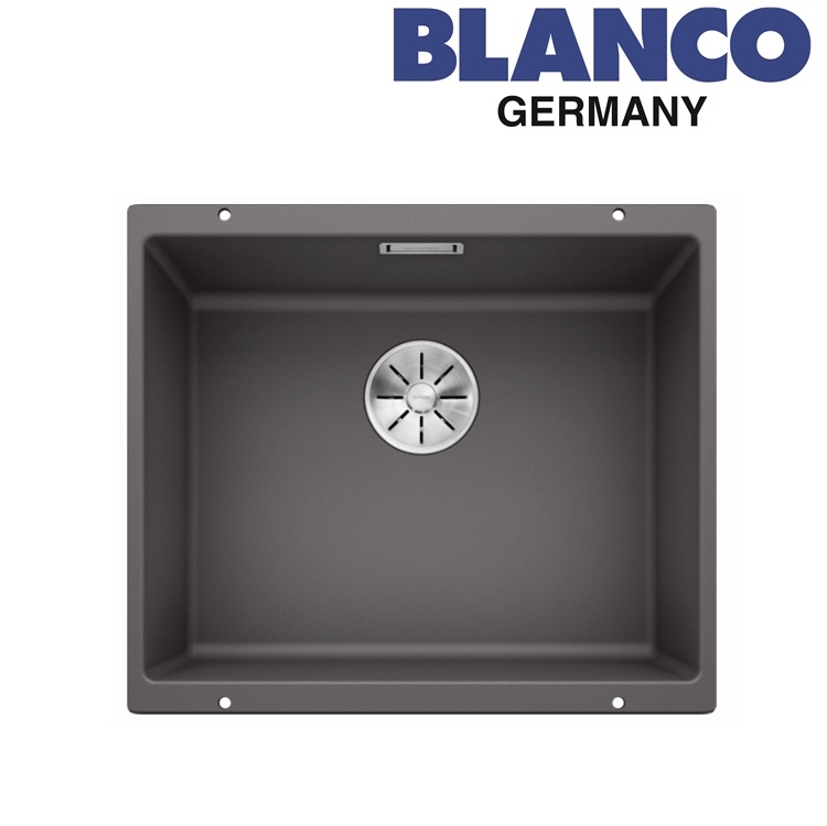 Blanco "Subline 500-U" 523433 Undermount Granite composite kitchen sink with Waste Kit (Rock grey)