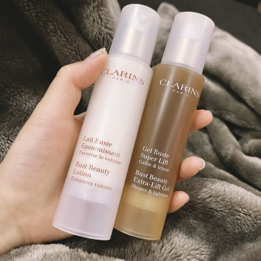 Clarins 美胸套裝 - 胸部調節緊緻啫喱 50ml + 豐胸乳調節乳 50ml