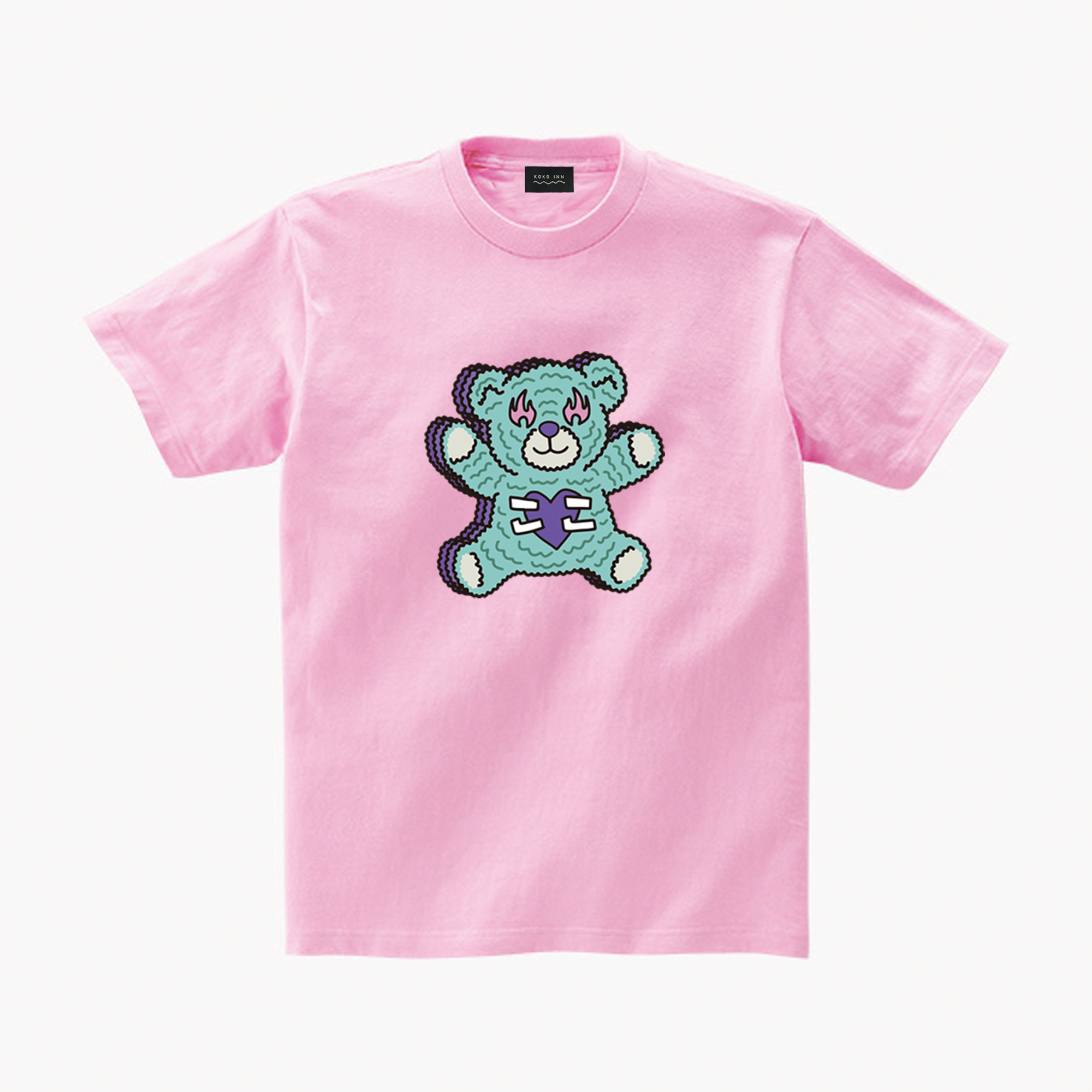 ♡ KOKOINNA 熊熊短袖T - 綠 ♡