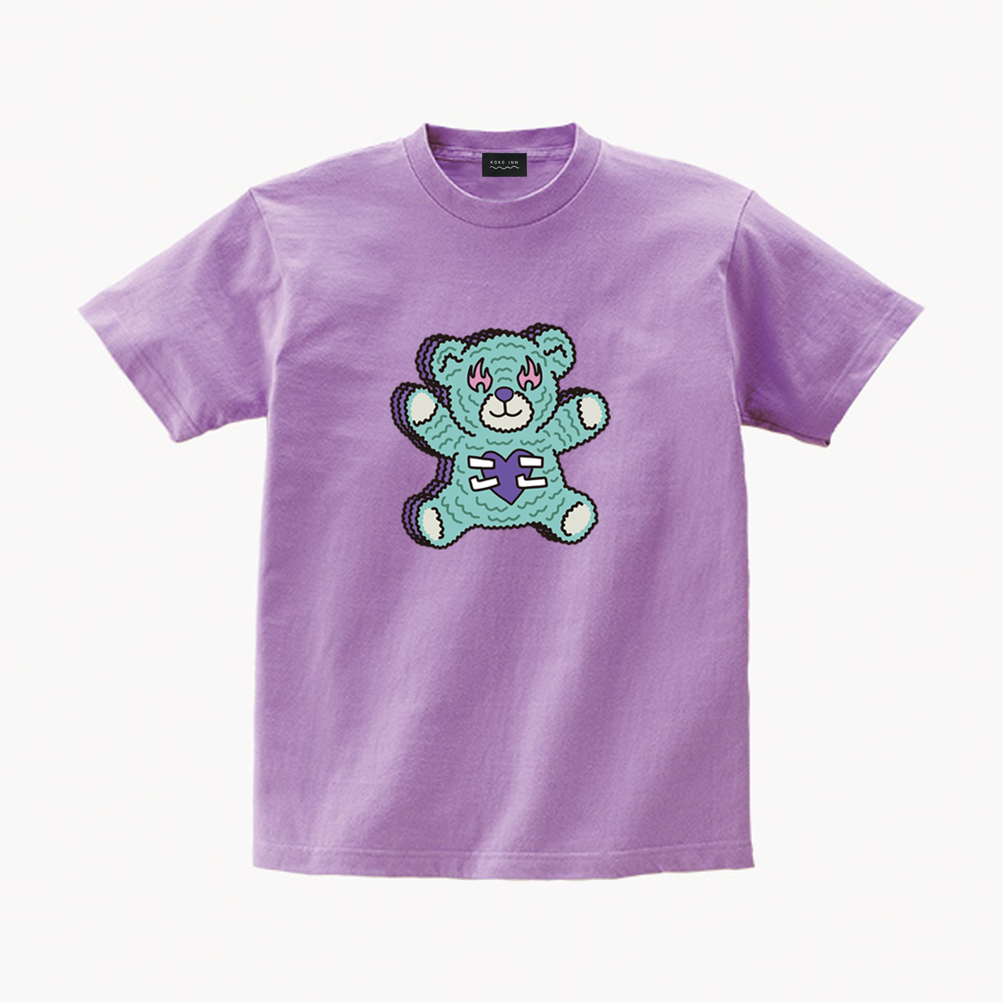 ♡ KOKOINNA 熊熊短袖T - 綠 ♡