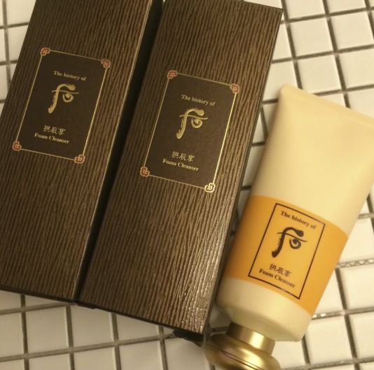 WHOO 共辰享活膚泡沫洗顏乳 180ml