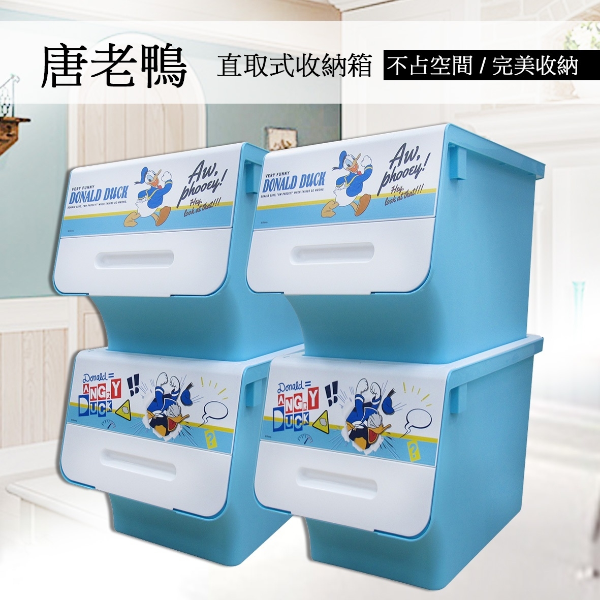 迪士尼商品,Disney,Frozen II商品,小熊維尼,安娜與艾莎,小豬,小熊維尼與小豬,冰雪奇緣II,收納箱,整理箱,迪士尼授權,台灣製造,大容量,防灰塵防潮,迪士尼專賣店,迪士尼