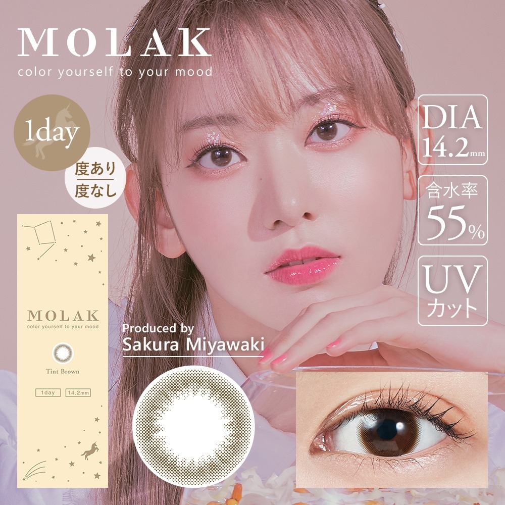 MOLAK 1-DAY TINT BROWN