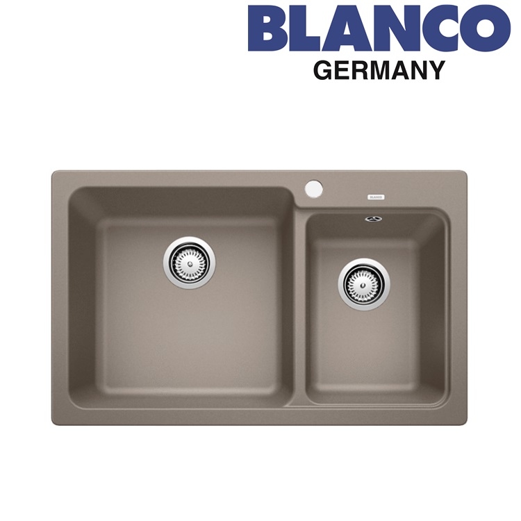 Blanco "Naya 8" 519652 Countertop Granite composite kitchen sink with Waste Kit (Tartufo)
