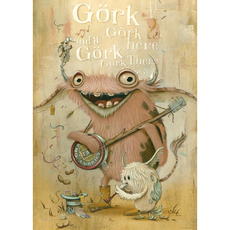 【HEYE】Zozoville 班桌怪獸 1000片拼圖