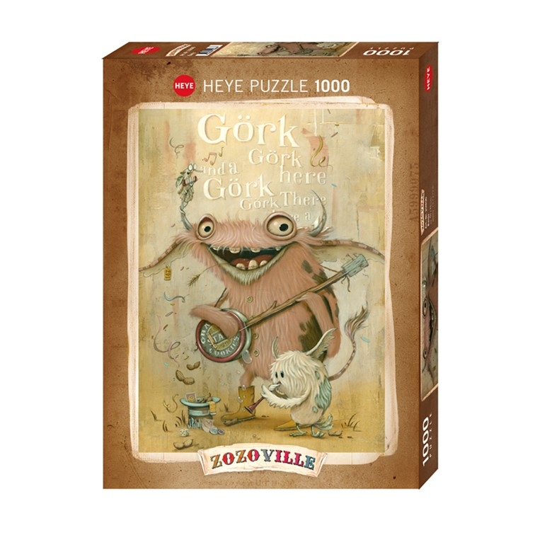 【HEYE】Zozoville 班桌怪獸 1000片拼圖