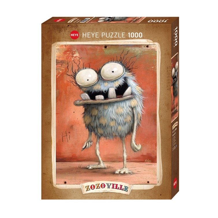 【HEYE】Zozoville 怪獸 嗨! 1000片拼圖