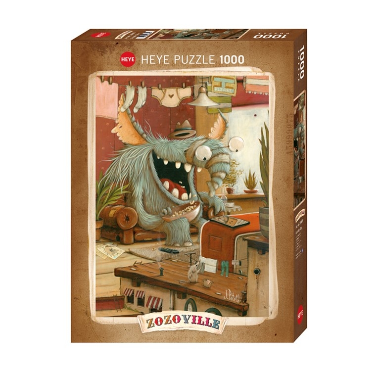 【HEYE】Zozoville 怪獸洗衣日 1000片拼圖