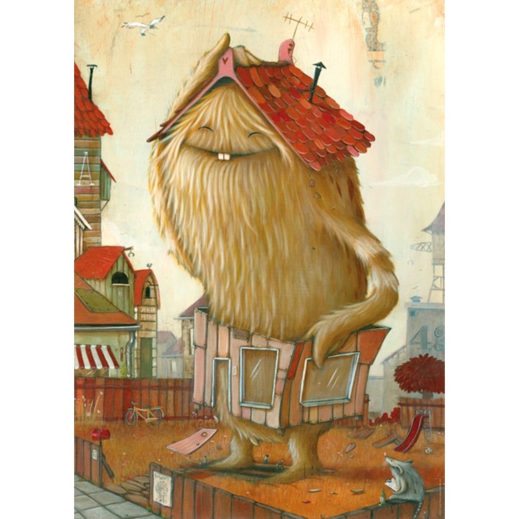 【HEYE】Zozoville 怪獸鄰居 1000片拼圖