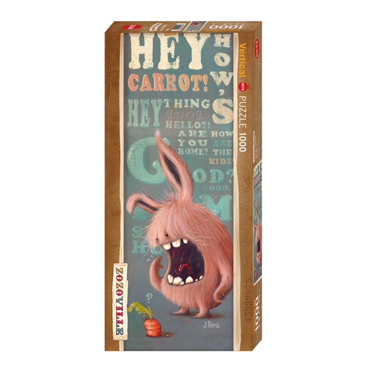 【HEYE】Zozoville 紅蘿蔔 1000片拼圖