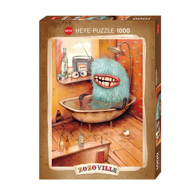 【HEYE】Zozoville 浴缸 1000片拼圖