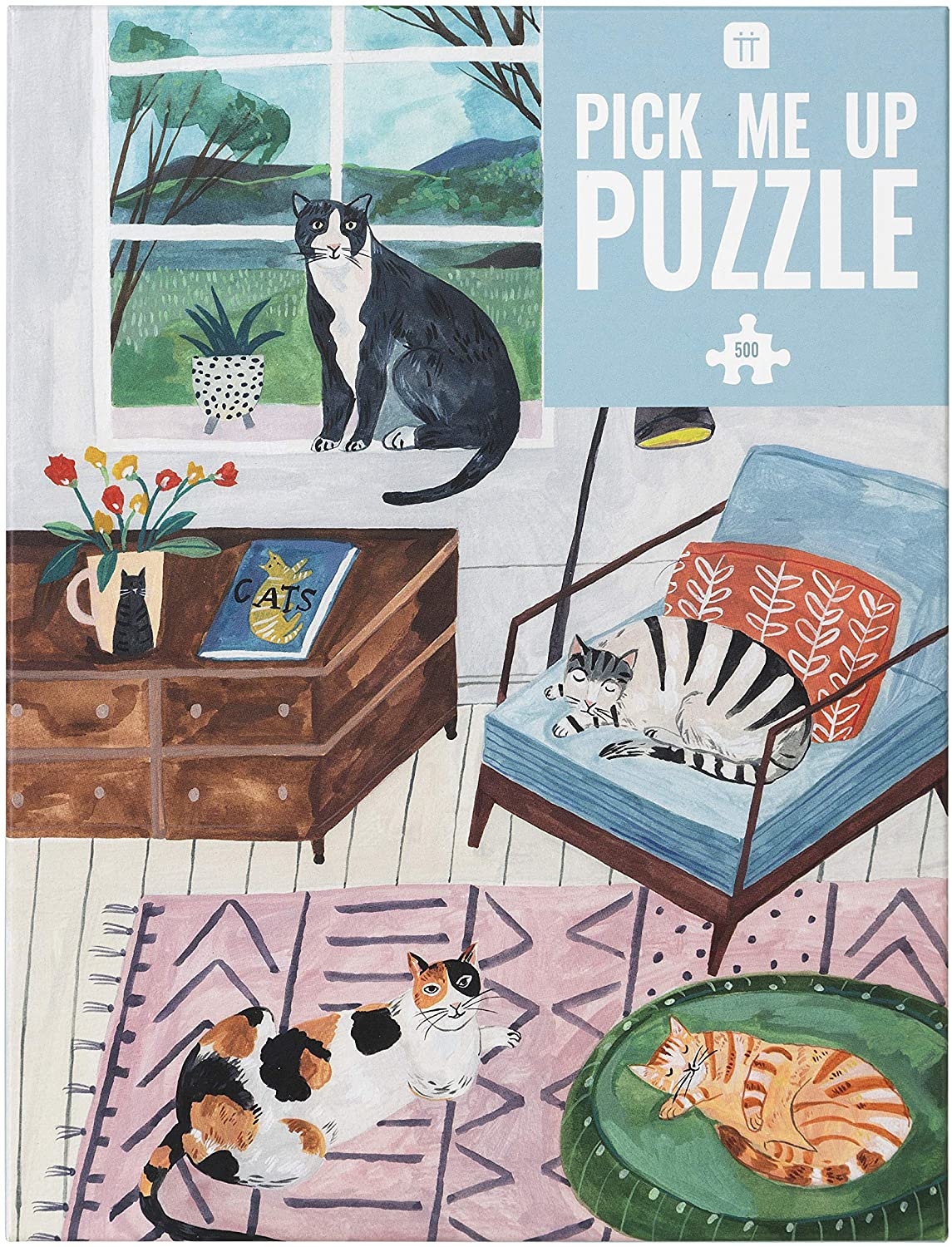 【PICK ME UP】貓 500片拼圖