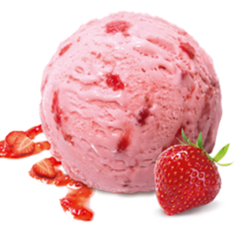 Strawberry Vanilla Ice Cream