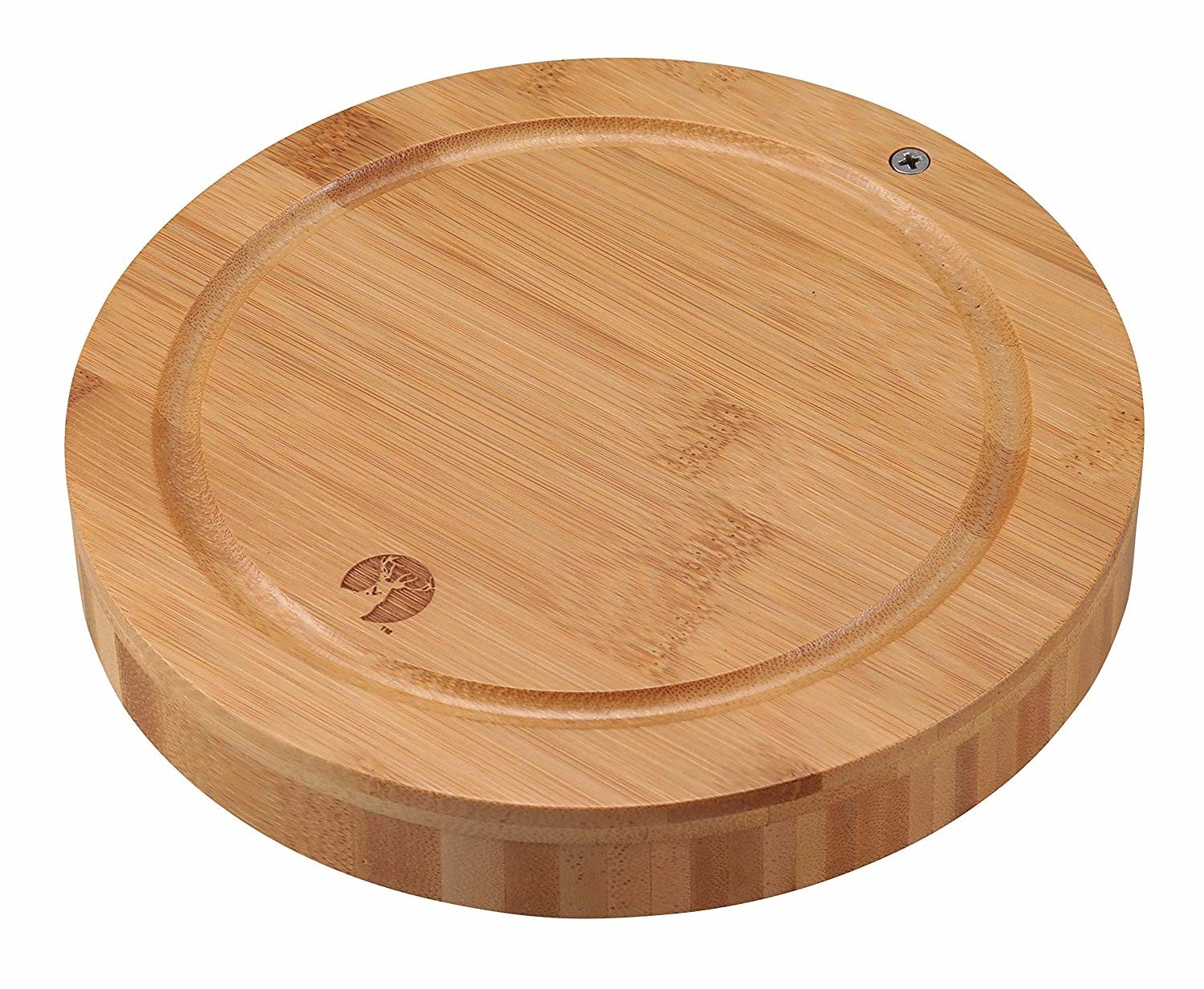 Captain Stag 竹製方便享用乳酪與點心的刀叉砧板組 #UP-2599