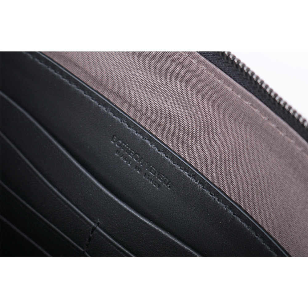 【BOTTEGA VENETA】大款編織羊皮手拿包/收納包