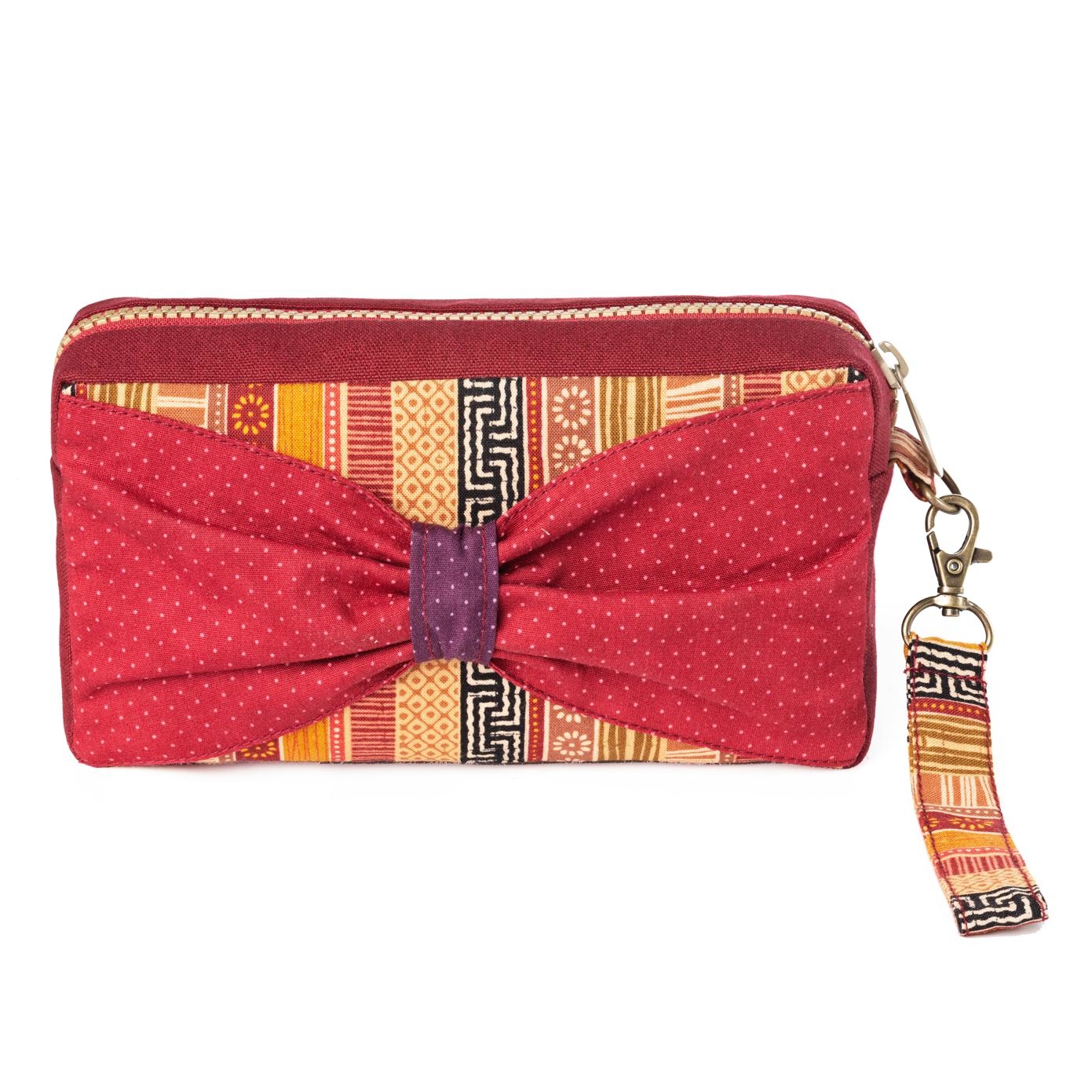 販售原尺寸【紙型】(蝴蝶結收納小包)