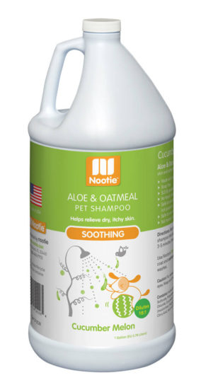 美國 Nootie 燕麥蘆薈洗毛水 - 青瓜香味 16oz/ 1 gal (新舊包裝隨機)
