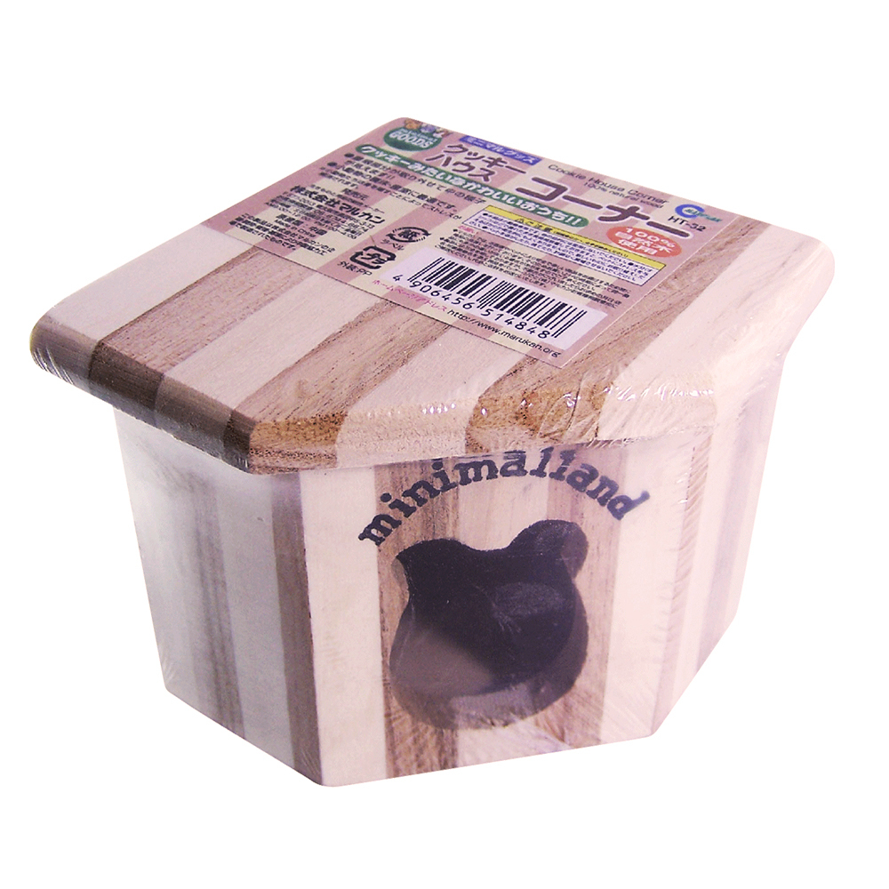 日本MARUKAN 鼠鼠專用豪華屋-三角木屋 MK-HT-32