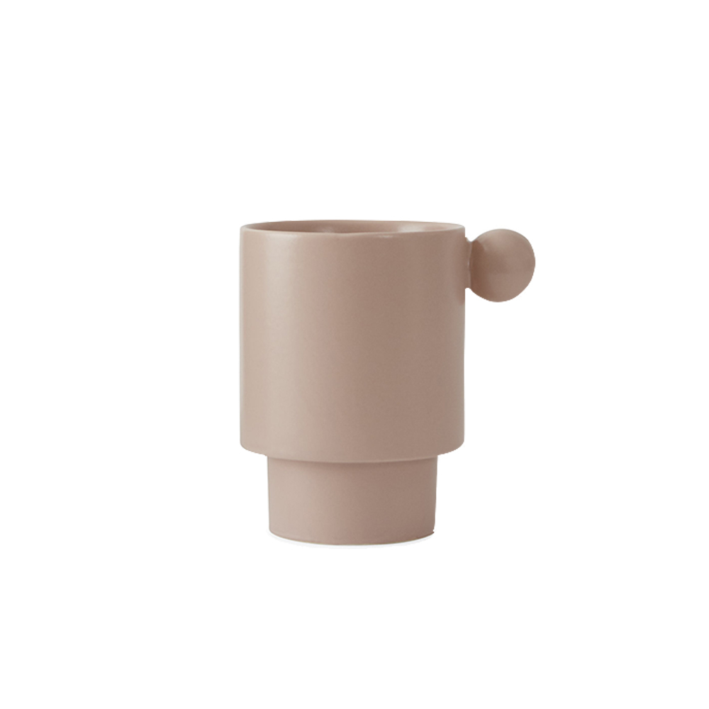 OYOY Inka 印加極簡石器 / 杯子 / 玫瑰粉