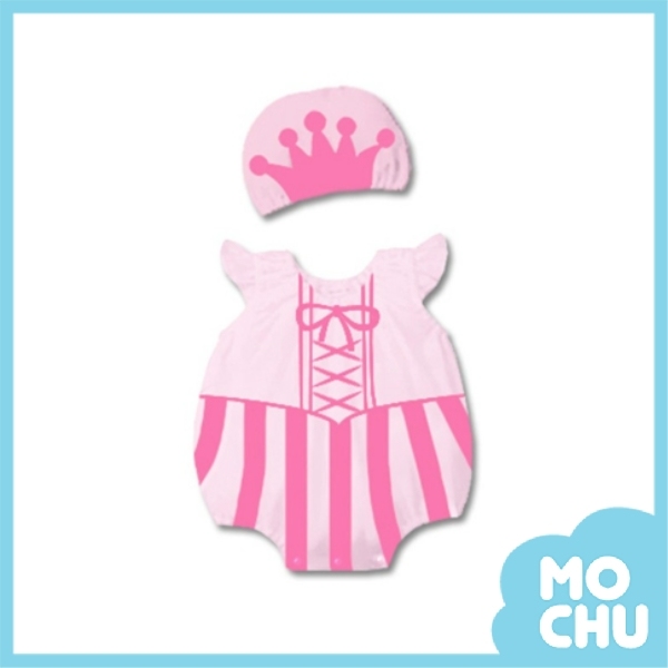 粉紅芭蕾公主包屁衣