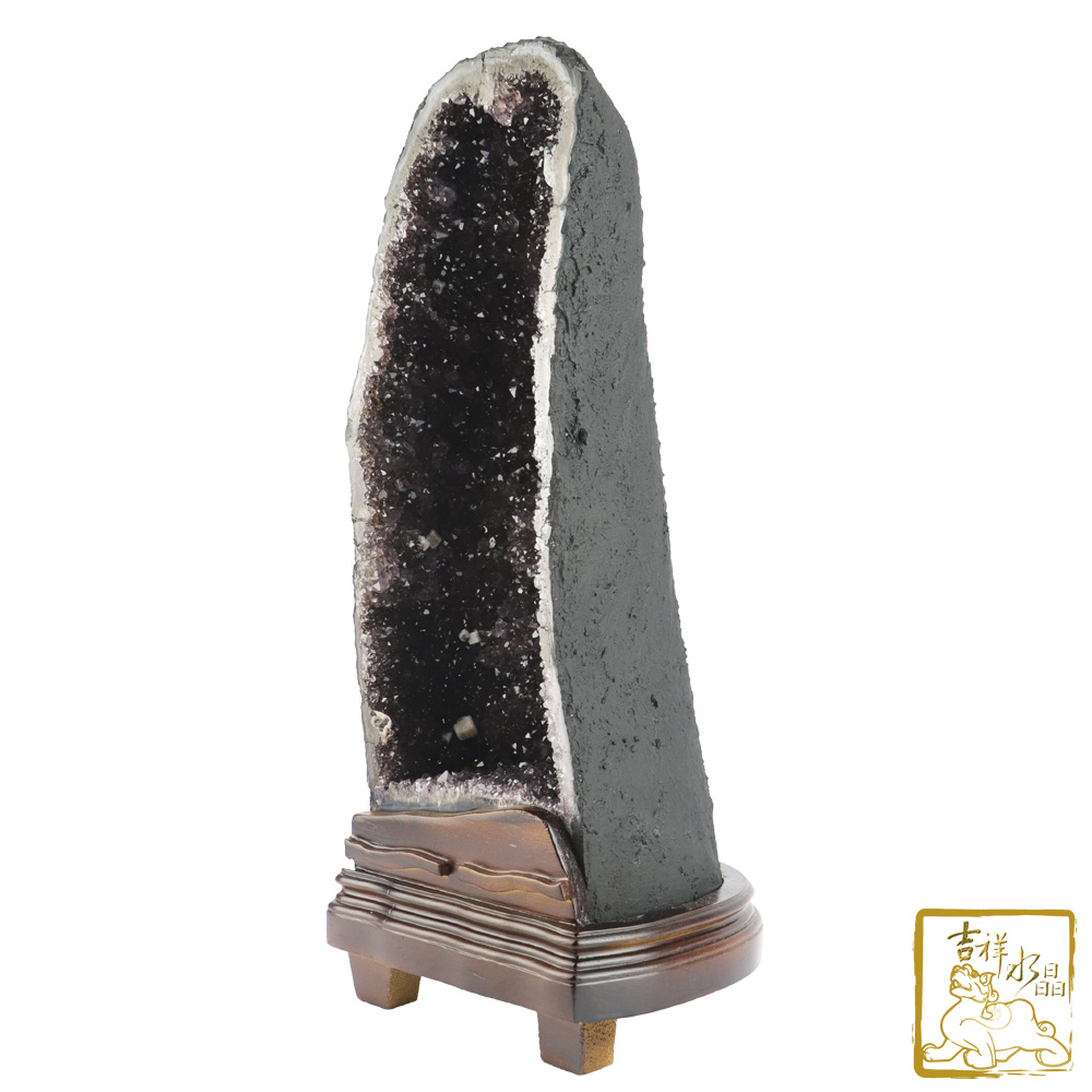 巴西紫水晶洞 10.45kg 火型晶洞