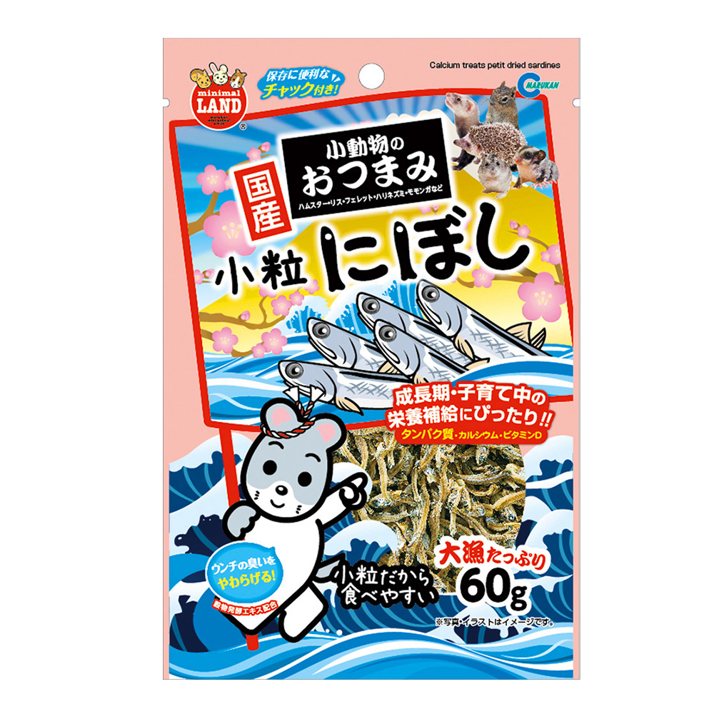 Marukan 小粒魚乾 - 60g