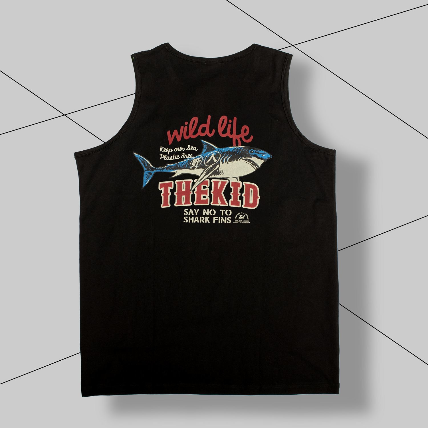 KID ® 拯救鯊魚標語背心