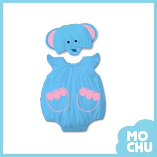 粉紅腳趾邦邦象包屁衣