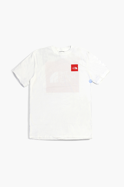 The North Face Red Box Tee 北臉白色經典雙Logo T恤短T