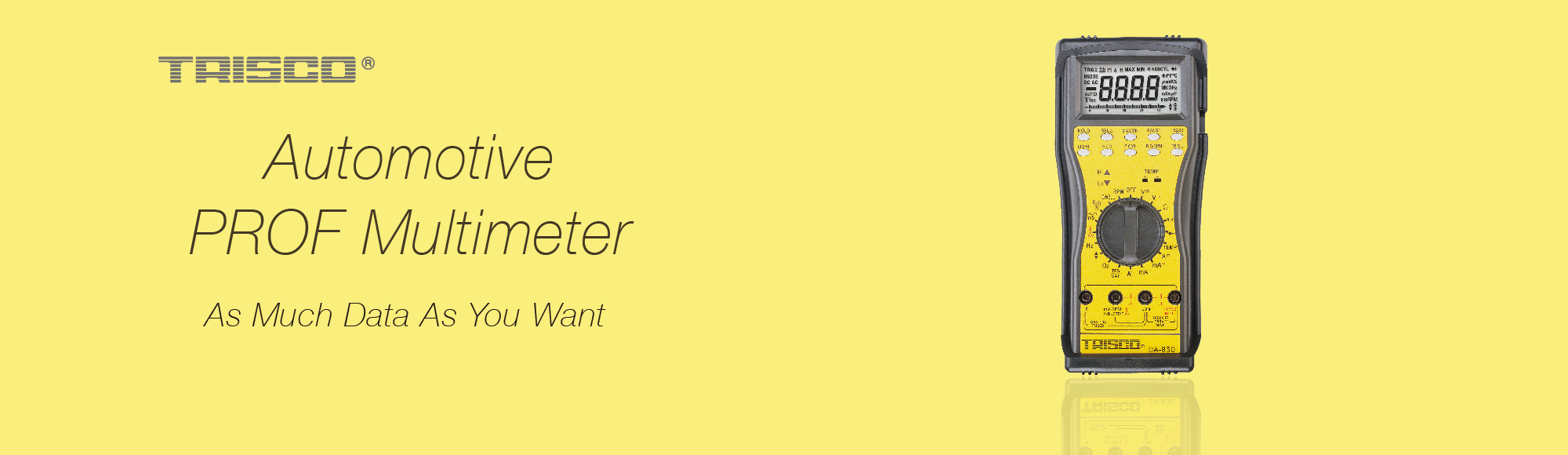DA-830 automotive multimeter