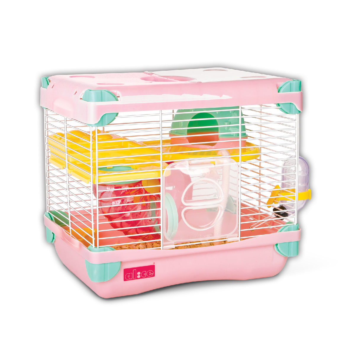 Alice 歷奇樂園 小號單層 - 粉紅色