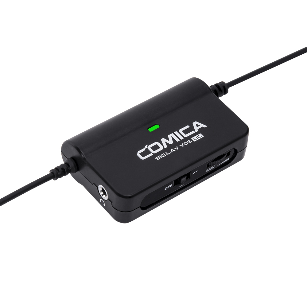 COMICA SIG.LAV V05(UC) 多功能單領夾式麥克風(USB-C接口手機/電腦專用)