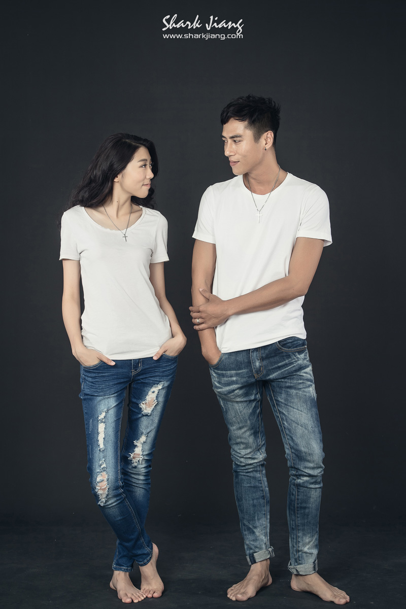 情侶穿搭、婚紗、T-shirt